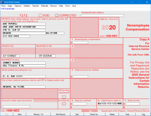 Quickbooks 1099 Form Filing E File 1099 In Qb Pro Premier Payroll