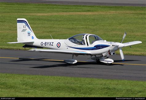 Raf Tutor G Byxz Aviation Propeller Plane Royal Air Force