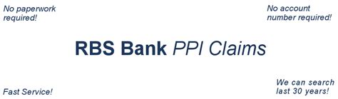 Rbs Ppi Claims Experts Free Ppi Check Amp No Paperwork Required Ppi Claims Amp Rejected Ppi Claims