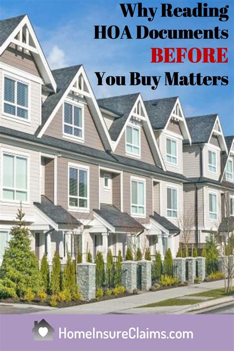 Read Hoa Documents Before You Buy A Condo Home Tips For Women