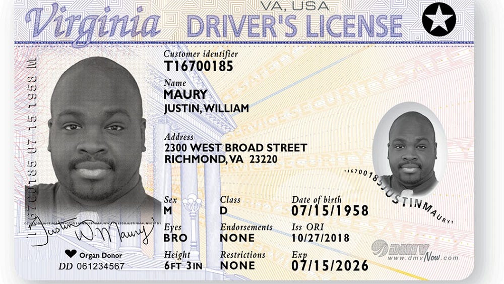 Real Id Here S What Virginians Need To Know For 2020