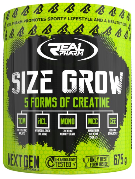 Real Pharm Size Grow 5 Forms Of Creatine Muscle Growth 675G Mango Maracuja 5902444701411 Ebay