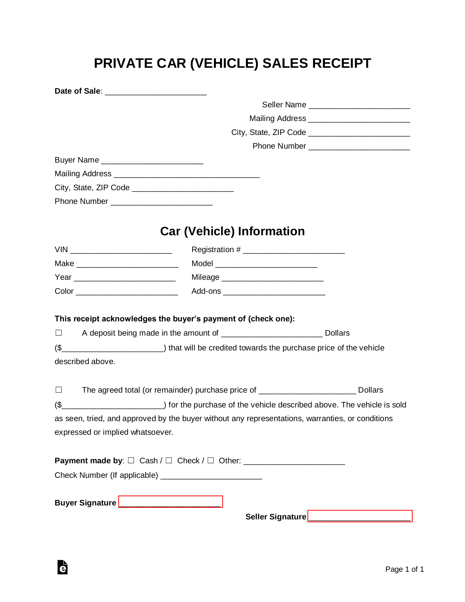 Receipt For Sale Of Car Template Australia Great Receipt Forms