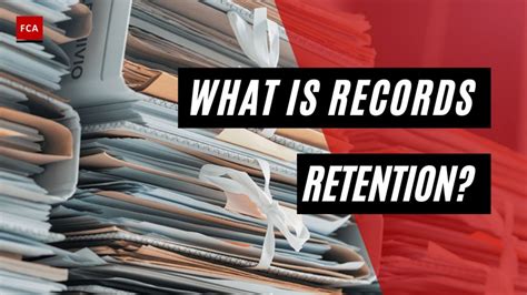 Records Retention 101