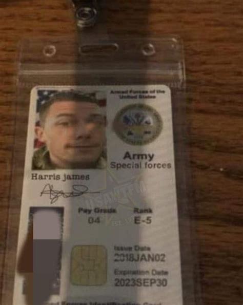 Regiment On Twitter Amp Quot A Stolen Valor Dude Was Caught Using This Fake Military Id Amp Quot