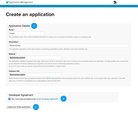 Register A New Twitter App Jannah Docs