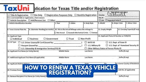 Registration Renewal Texas 2024 Fees Lynn Sondra