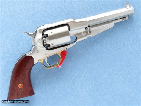 Remington Stainless Steel 1858 Uberti Brescia Italy Remington Stainless Steel 1858 Black