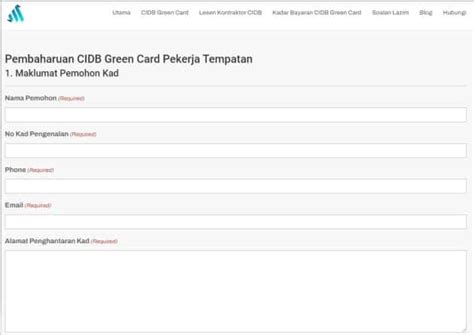 Renew Cidb Green Card 5 Langkah Mudah Setia Tadbir