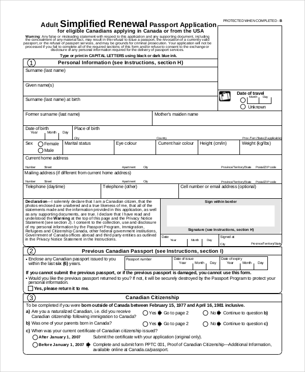 Renew Passport Forms To Print Form Resume Examples Ykvbb8dovm