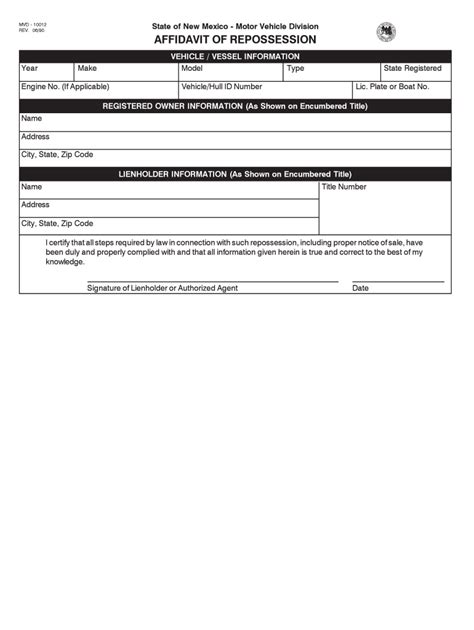 Repossession Laws In New Mexico Fill Out Sign Online Dochub