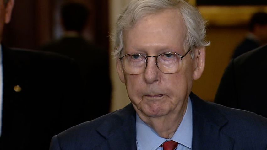 Republicans Turn Against Mitch Mcconnell After He Freezes Mid Question