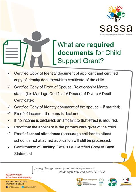 Required Documents For Child Support Grant Sassaupdates Co Za