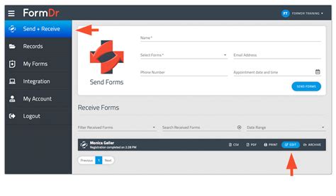 Resend A Form Formdr Product Guide