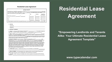 Residential Lease Agreement Document Concept Lease Agreement Document