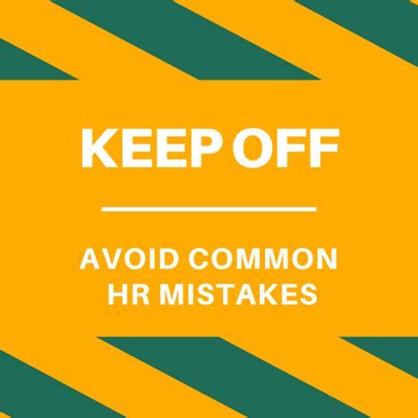 Resourcepro On Linkedin 5 Common Hr Mistakes Here Are 5 Common Hr