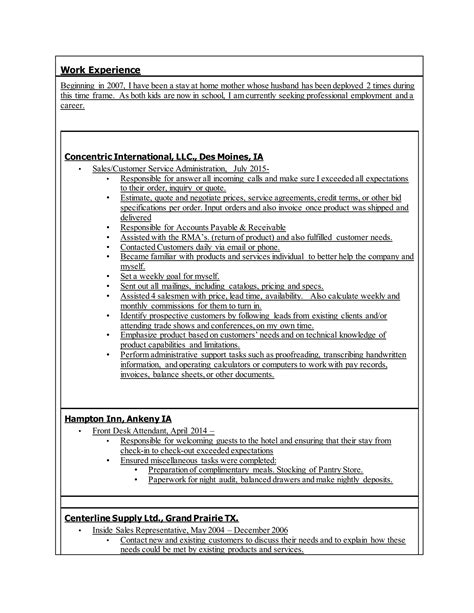 Resume2015 Use This One Pdf