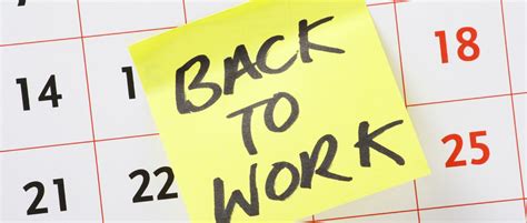 Return To Work Policy And Paperwork Cornett S Corner