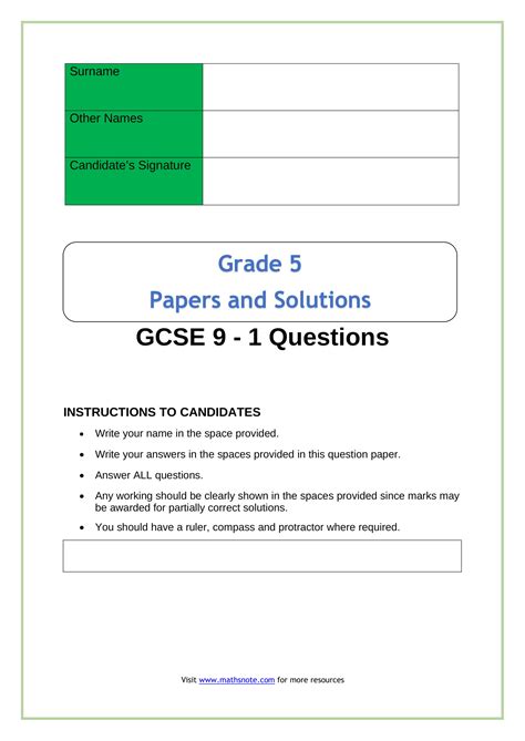 Reviewing Grade 5 Papers And Solutions Payhip