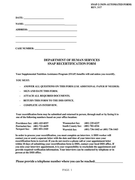 Ri Snap Recertification Online Fill Out Sign Online Dochub