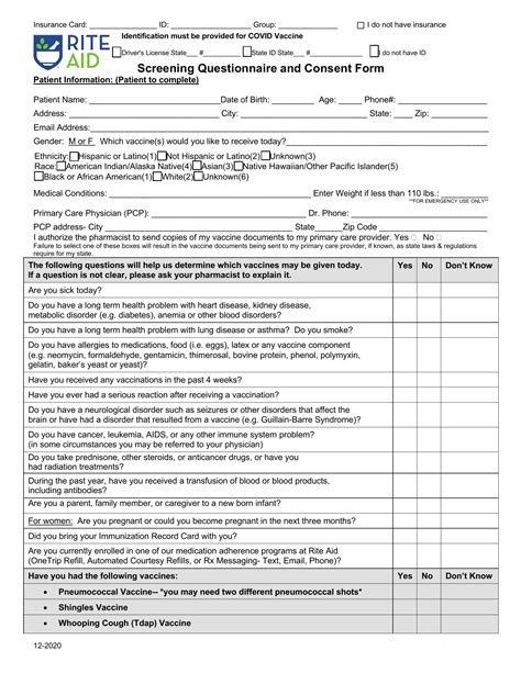 Rite Aid Flu Shot 2012 2024 Form Fill Out And Sign Printable Pdf Template Airslate Signnow