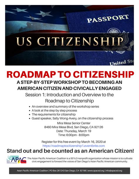 Roadmap To Citizenship Asian Pacific American Coalition