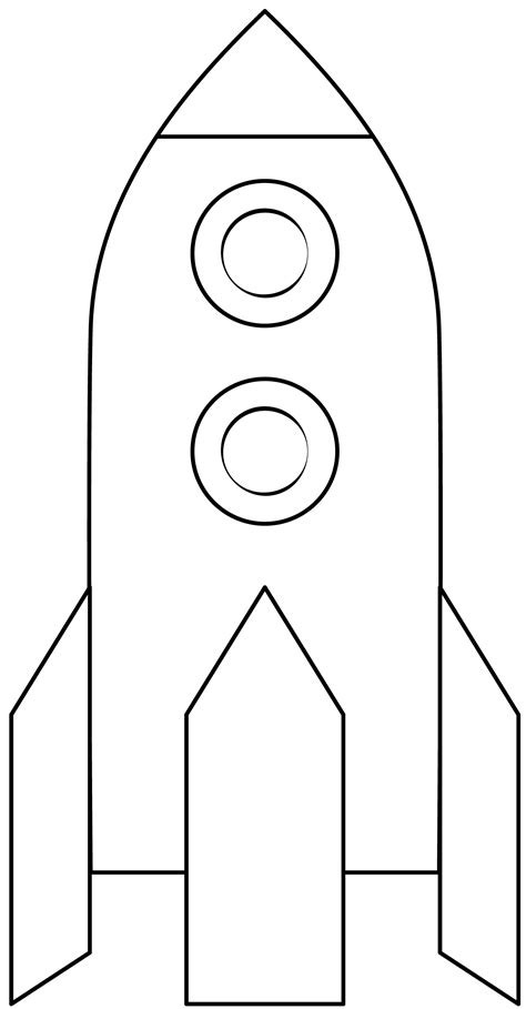 Rocket Printable Template Free Printable Papercraft Templates