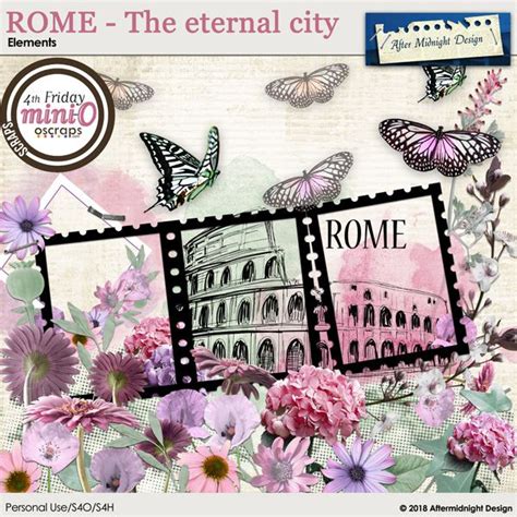 Rome Eternal City Papers By Aftermidnight Design