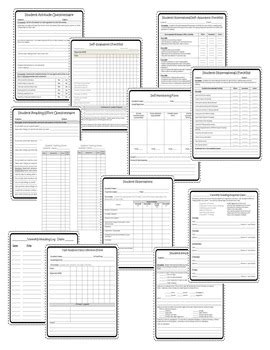 Rti Forms And Resources Intervention File Box Tpt