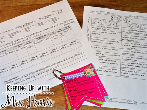 Rti Paperwork Help For Teachers Who Struggle With Wording On