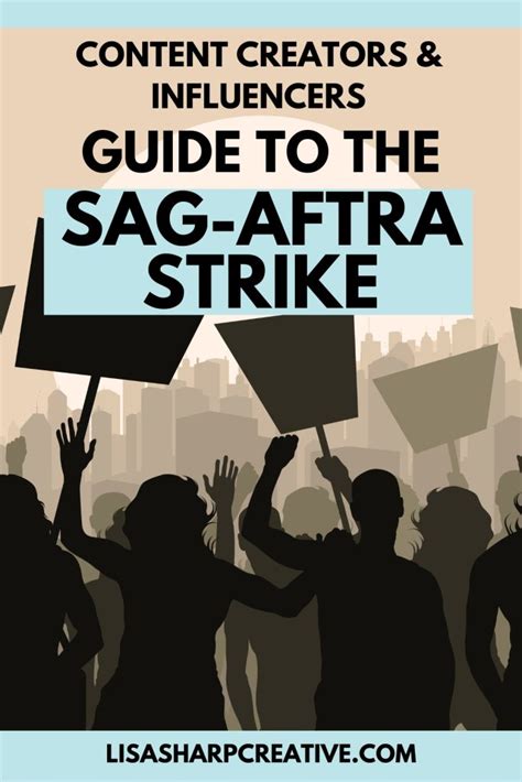 Sag Aftra Strike Guide For Content Creators And Influencers Lisa