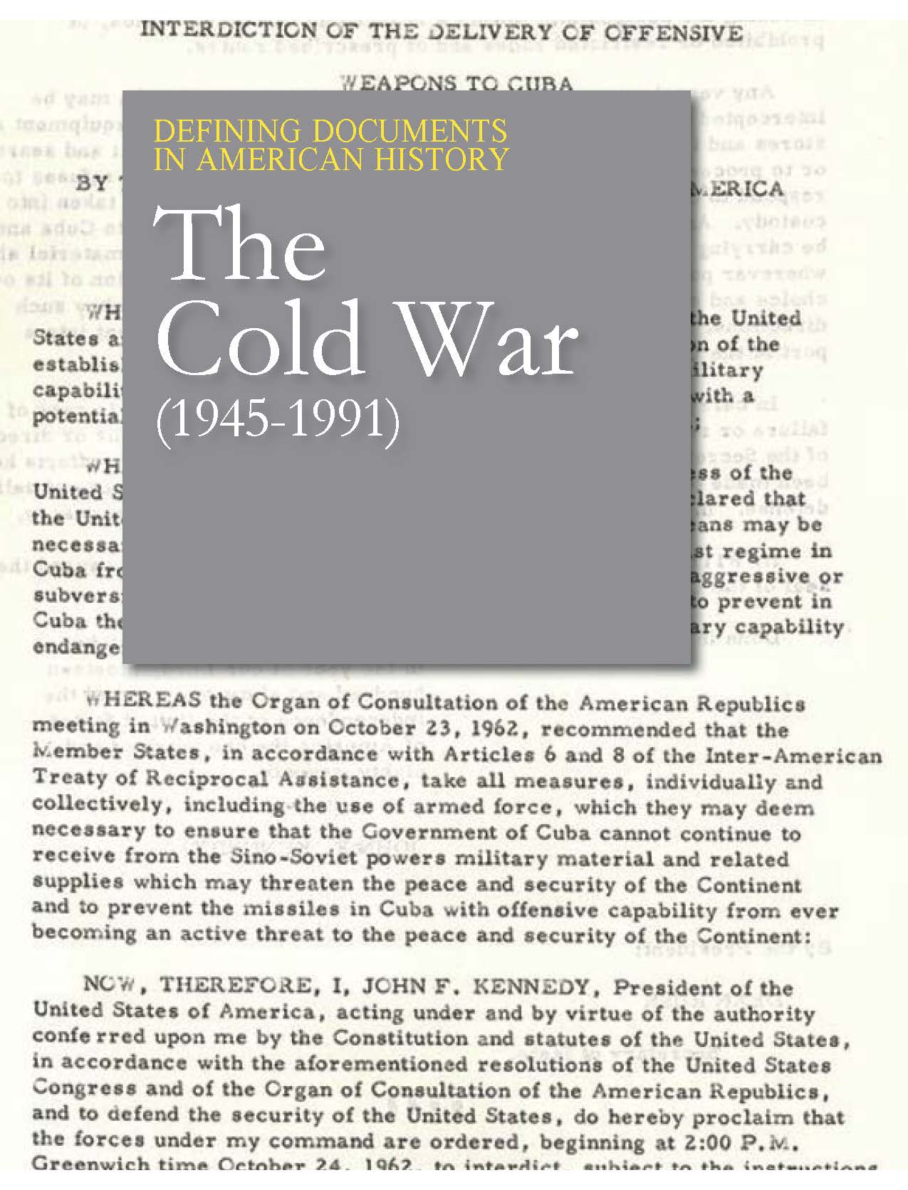 Salem Press Defining Documents In American History The Cold War