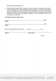 Sample Printable Closing 0010 Disclosure Due On Sale Form Real Estate