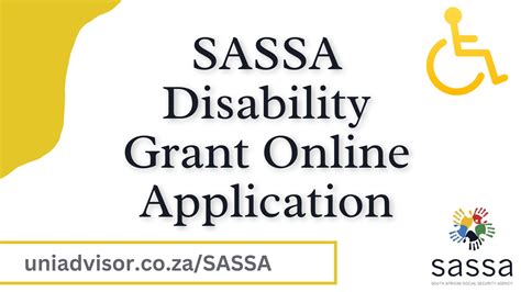 Sassa Disability Grant Online 5 Steps Application Process In 2025 Know