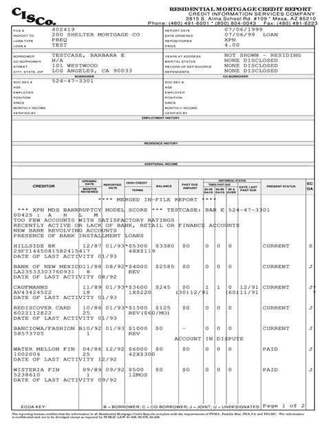 Save Time And Money On Residential Mortgage Credit Report Paperwork