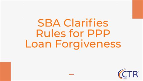 Sba Clarifies Filing Date S For Ppp Loan Forgiveness Gyf