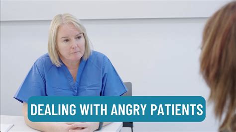 Scenario 5 Dealing With An Angry Patient Youtube