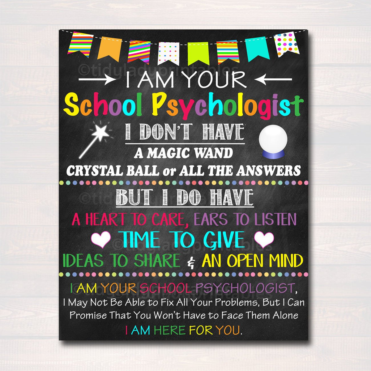 School Psychologist Office Decor I Am Your School Psychologist Sign Psychologist Gift