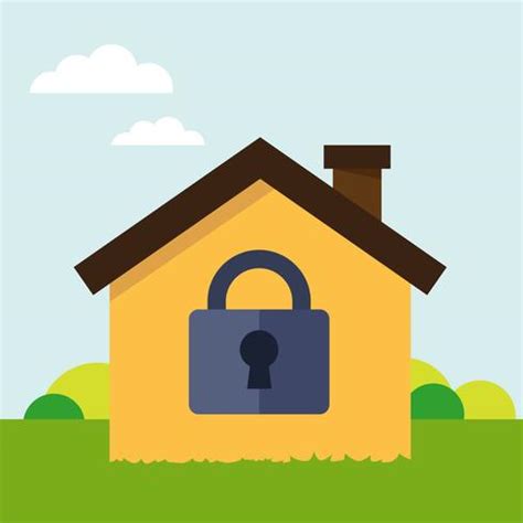 Secure House 451803 Vector Art At Vecteezy