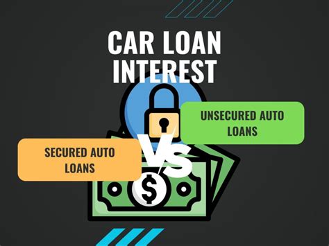 Secured Auto Loans Vs Unsecured Auto Loans United Settlement