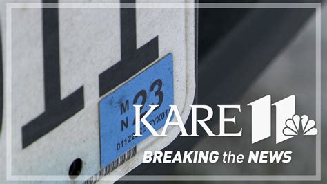 Seeing More Minnesotans Driving With Expired Tabs Kare11 Com