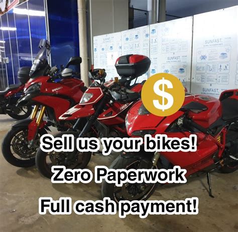 Sell Us Your Bike Zero Paperwork And Full Cash Payment To You