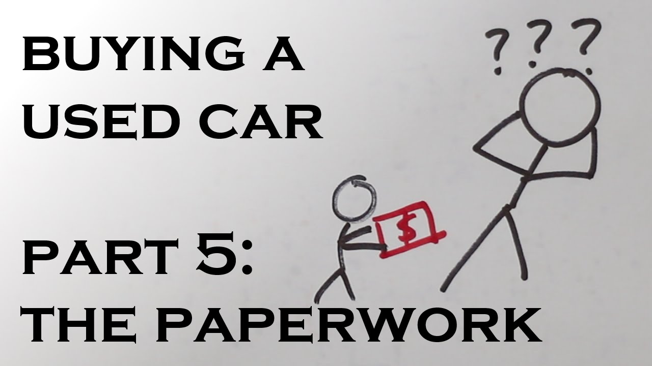 Selling Your Car On Ebay Motors And Paperwork Needed To Complete The Sale Youtube