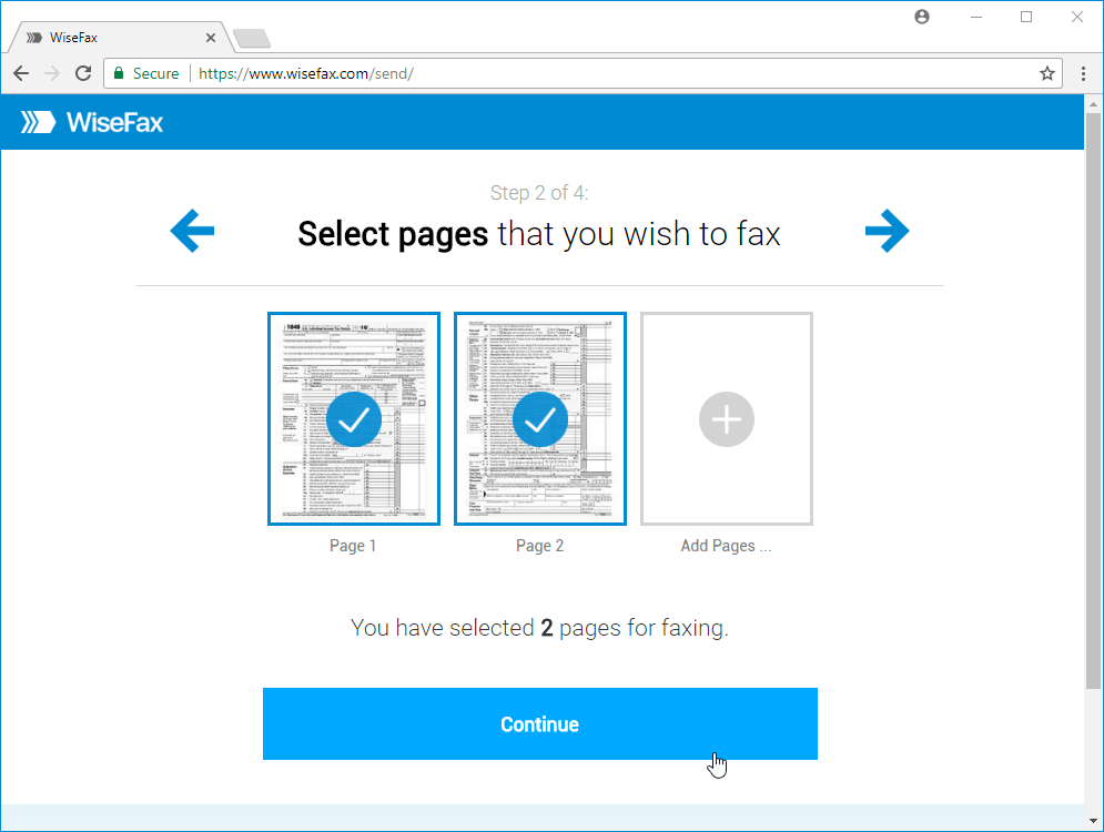 Send Irs Form By Fax Easily With Wisefax Online Service