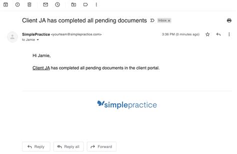 Sending Intake Forms And Documents To Clients Simplepractice Support