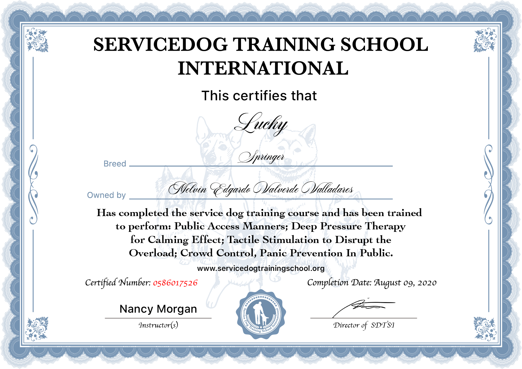 Service Dog Certification Maryland Prntbl Concejomunicipaldechinu Gov Co