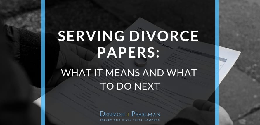 Serving Divorce Papers Go To Court