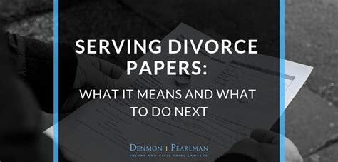 Serving Divorce Papers What It Means And What To Do Next Divorcehow Com