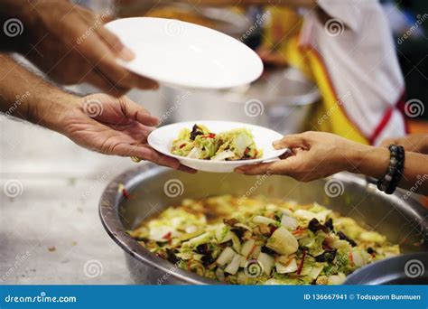 Serving The Homeless Hungry And Poor Stock Image Image Of