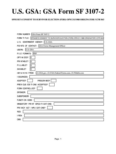 Sf 3107 2 Pdf Fill Online Printable Fillable Blank